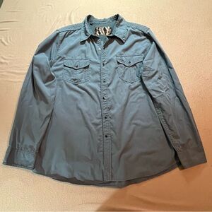 Realtree Teal Button-Up Shirt